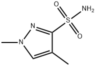 1,4-dimethyl-1H-pyrazole-3-sulfonamide Structure