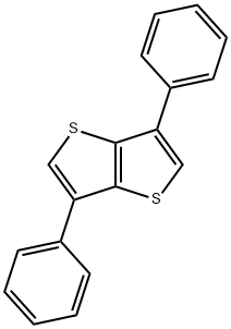 3,6-diphenylthieno<3,2-b>thiophene Structure