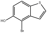 4-bromo-1-benzothiophen-5-ol Structure