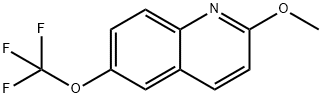 2-Methoxy-6-(trifluoromethoxy)quinoline Structure