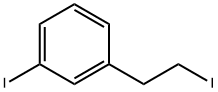 Benzene, 1-iodo-3-(2-iodoethyl)- Structure