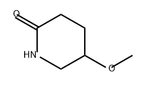 2-Piperidinone, 5-methoxy- Structure