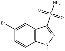 5-bromo-1H-indazole-3-sulfonamide Structure