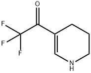 2,2,2-trifluoro-1-(1,4,5,6-tetrahydropyridin-3-yl)ethan-1-one Structure