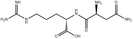 L-Arginine, L-asparaginyl- Structure