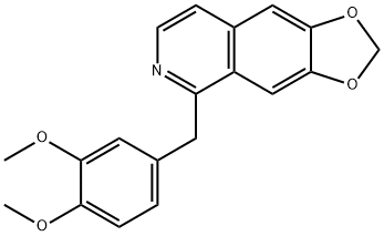 5-(3,4-dimethoxybenzyl)-[1,3]dioxolo[4,5-g]isoquinolinehydrochloride Structure