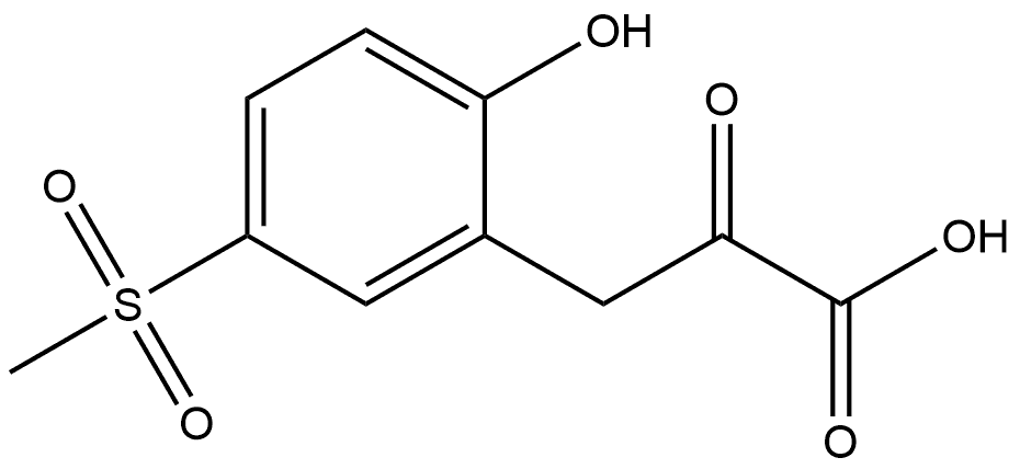 Benzenepropanoic acid, 2-hydroxy-5- Structure