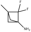 Bicyclo[1.1.1]pentan-1-amine, 2,2-difluoro-3-methyl- Structure