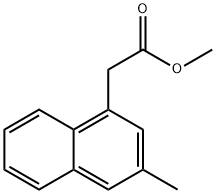 1-Naphthaleneacetic acid, 3-methyl-, methyl ester Structure