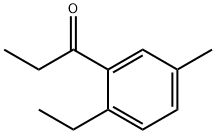 1-Propanone, 1-(2-ethyl-5-methylphenyl)- Structure