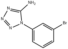1-(3-bromophenyl)-1H-1,2,3,4-tetrazol-5-amine Structure