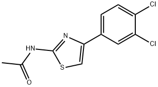 Acetamide,?N-?[4-?(3,?4-?dichlorophenyl)?-?2-?thiazolyl]?- Structure