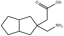 2-Pentaleneaceticacid,2-(aminomethyl)octahydro-(9CI) Structure