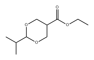 1,3-Dioxane-5-carboxylic acid, 2-(1-methylethyl)-, ethyl ester Structure