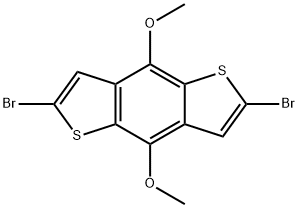 Benzo[1,2-b:4,5-b']dithiophene, 2,6-dibromo-4,8-dimethoxy- (9CI) Structure