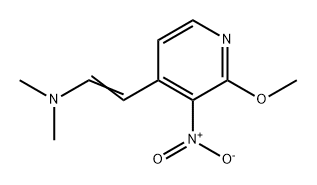 Ethenamine, 2-(2-methoxy-3-nitro-4-pyridinyl)-N,N-dimethyl-