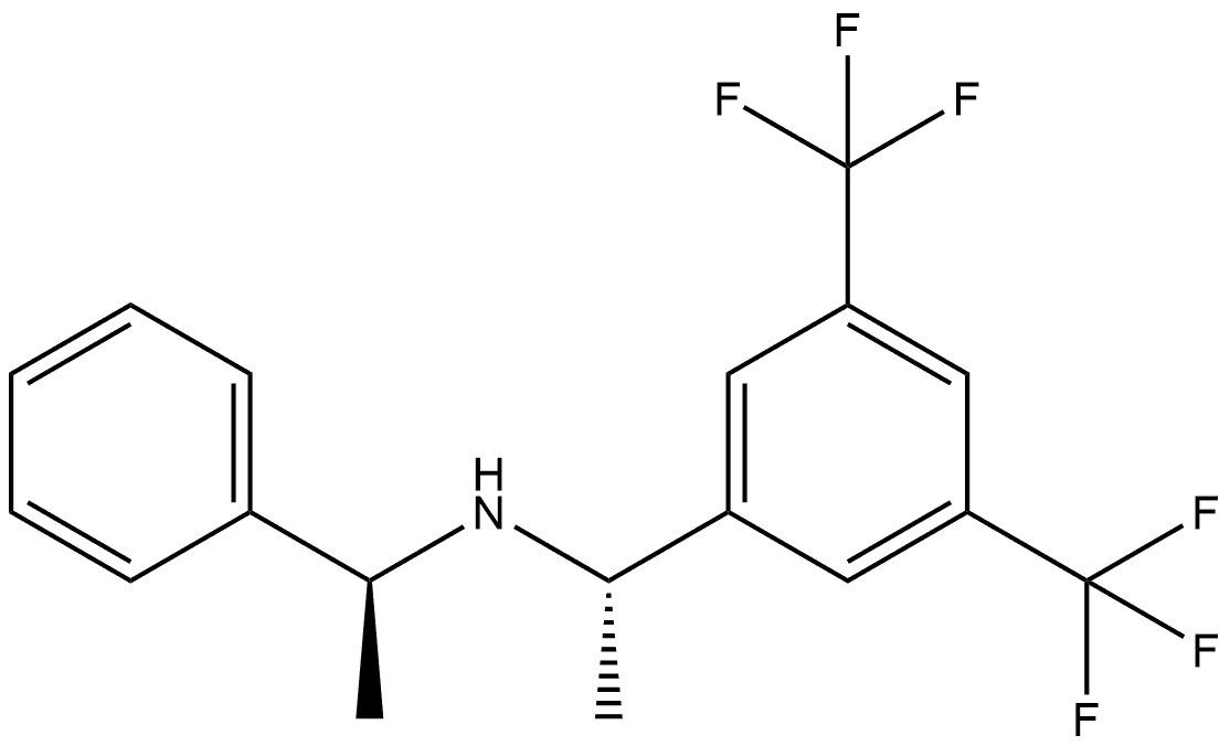 Benzenemethanamine, α-methyl-N-[(1S)-1-phenylethyl]-3,5-bis(trifluoromethyl)-, (αS)-