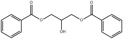 1,2,3-Propanetriol, 1,3-dibenzoate Structure