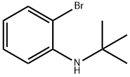 Benzenamine, 2-bromo-N-(1,1-dimethylethyl)- Structure