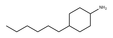 Cyclohexanamine, 4-hexyl- Structure