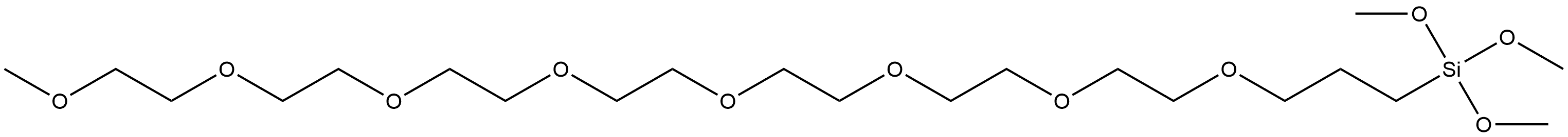 3,3-dimethoxy-2,7,10,13,16,19,22,25,28-nonaoxa-3-silanonacosane Structure