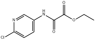 Acetic acid, 2-[(6-chloro-3-pyridinyl)amino]-2-oxo-, ethyl ester Structure