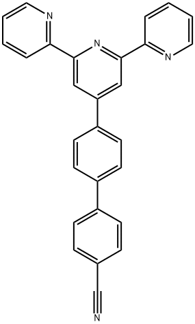 6',2'']Terpyridin-4'-yl-biphenyl-4-carbonitrile Structure