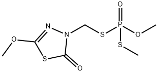 methyl
{[(5-methoxy-2-oxo-2,3-dihydro-1,3,4-thiadiazol-3-
yl)methyl]sulfanyl}(methylsulfanyl)phosphinate Structure
