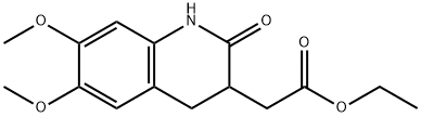 Ethyl 2-(6,7-dimethoxy-2-oxo-1,2,3,4-tetrahydroquinolin-3-yl)acetate Structure