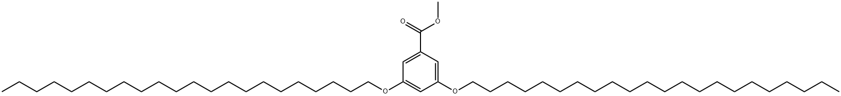 Benzoic acid, 3,5-bis(docosyloxy)-, methyl ester Structure