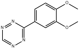 3-(3,4-dimethoxy-phenyl)-[1,2,4,5]tetrazine Structure