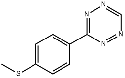 3-(p-Methylthiophenyl)-s-tetrazin Structure