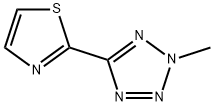2-?Methyl-?5-?(2-?thiazolyl)?-?2H-?tetrazole Structure