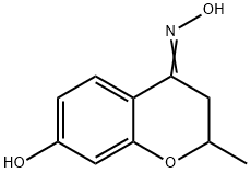 7-Hydroxy-2-methylchroman-4-one oxime Structure