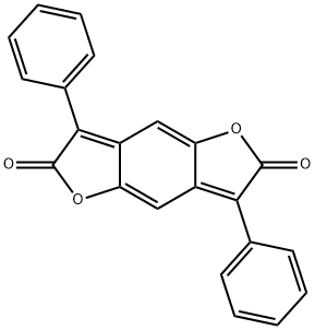 Benzo[1,2-b:4,5-b']difuran-2,6-dione, 3,7-diphenyl- Structure