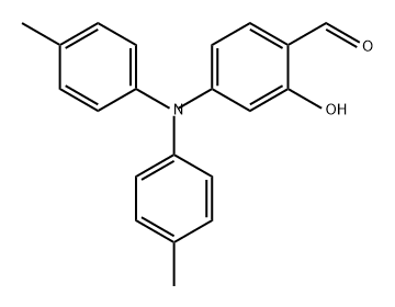 Benzaldehyde, 4-[bis(4-methylphenyl)amino]-2-hydroxy- Structure