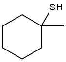 Cyclohexanethiol, 1-methyl- Structure