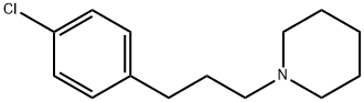 Piperidine, 1-[3-(4-chlorophenyl)propyl]- Structure