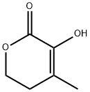 5-hydroxy-4-methyl-2,3-dihydropyran-6-one Structure