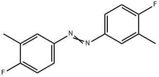 Diazene, bis(4-fluoro-3-methylphenyl)- (9CI) Structure