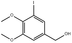 Benzenemethanol, 3-iodo-4,5-dimethoxy- Structure