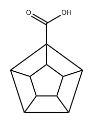 Hexacyclo[4.4.0.02,5.03,9.04,8.07,10]decanecarboxylic acid Structure