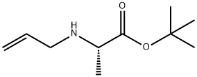 L-Alanine, N-2-propen-1-yl-, 1,1-dimethylethyl ester Structure