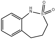 2,1-Benzothiazepine, 1,3,4,5-tetrahydro-, 2,2-dioxide Structure