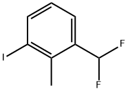 Benzene, 1-(difluoromethyl)-3-iodo-2-methyl- Structure