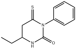2(1H)?-?Pyrimidinone, 4-?ethyltetrahydro-?1-?phenyl-?6-?thioxo- Structure