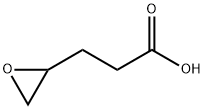 2-Oxiranepropanoic acid Structure
