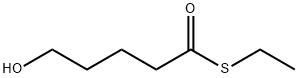 S-ethyl 5-hydroxypentanethioate Structure