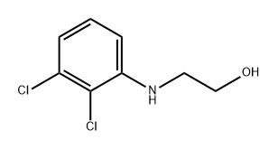 Ethanol, 2-[(2,3-dichlorophenyl)amino]- Structure