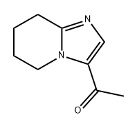 Ethanone, 1-(5,6,7,8-tetrahydroimidazo[1,2-a]pyridin-3-yl)- Structure
